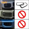 x2 ABS Plastic Front Bumper Side Air Intake Decoration Frame Cover Trim For Mercedes Benz G-Class W463 G450 G500 G580 2025