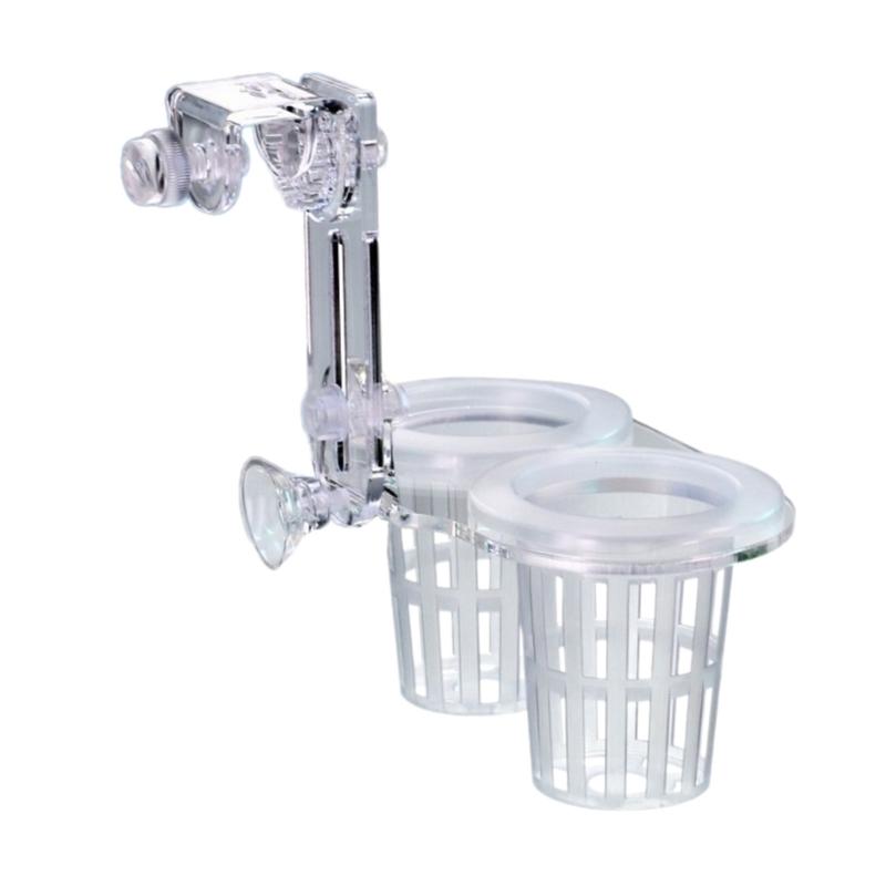 

Aquariums Plant Stand with Slots and Holes for FishTanks Decorations