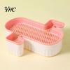 Cat Grass Planting Box Hydroponic Planter Detachable Bottom Fine Filter Hole Double Self-watering Layer Soilless Catnip Snack Growing for Garden