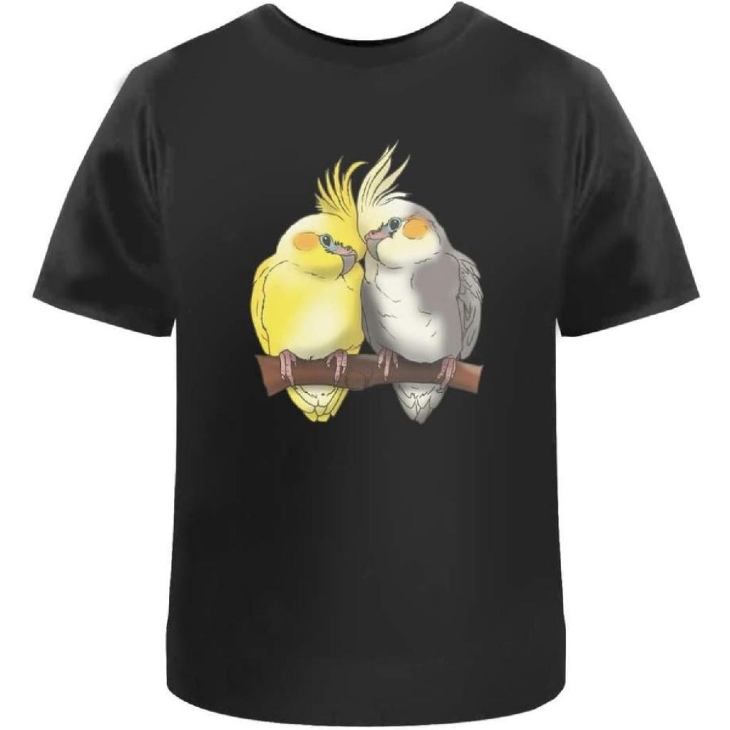 Azeeda 'Cockatiel Pair' Unisex T-Shirt - 100% Cotton (S-XXL) (TA053562)