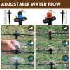 Spiked Sprinkler Drip Irrigation Kit, Automatic Plant Watering System for Greenhouse Garden, DIY Irrigation Equipment Set