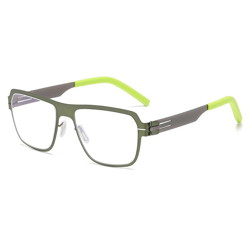 Germany Designer Glasses Frames Men Super Thin Medical Aviation Stainless Steel Retro Eyeglasses Women Reading Spectacle Frame