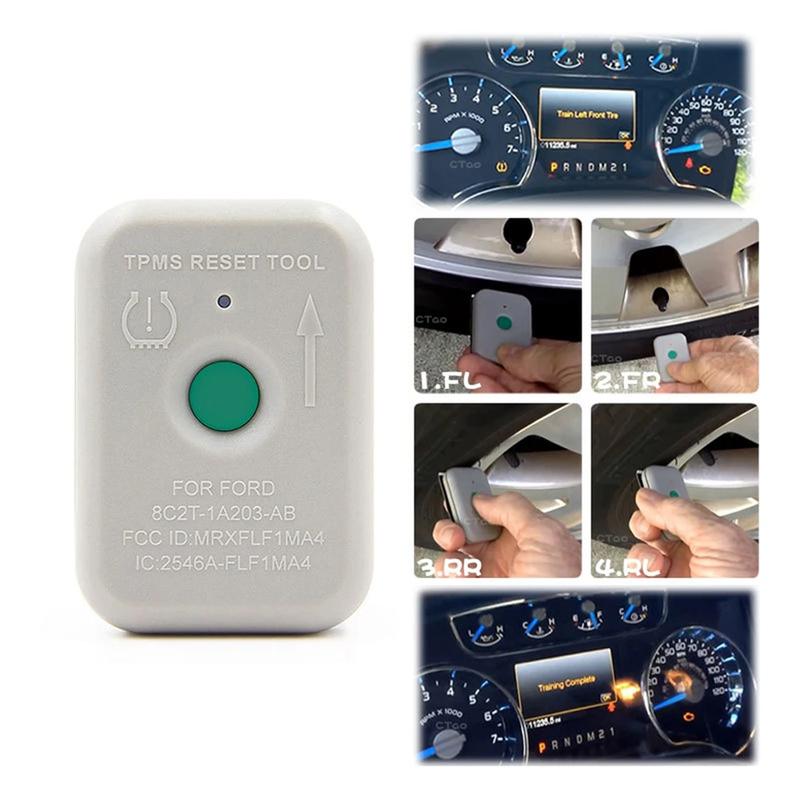 Активация датчика шины 8C2Z-1A203-A Прибор для сброса давления в шинах Инструмент сброса TPMS Переобучение TPMS Для Ford 2005-2023 Для Mazda 2005-2023
