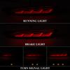 For Mazda CX5 CX-5   LED Rear Bumper Reflector Lights Auto Brake Warning Dynamic Turn Signal Lamps Car Accessories 12V