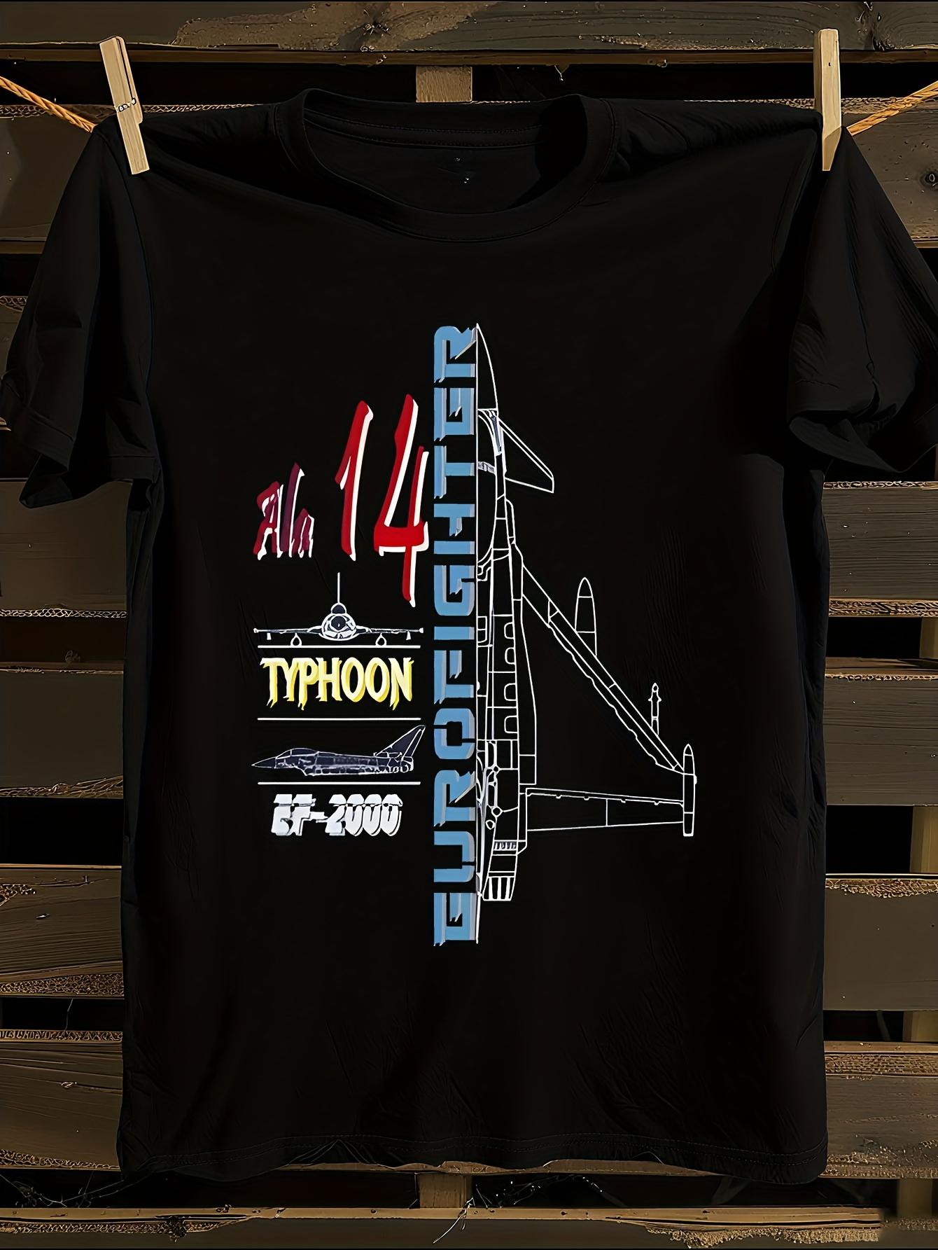 Ala 14 Eurofighter Typhoon Profile Tshirt S