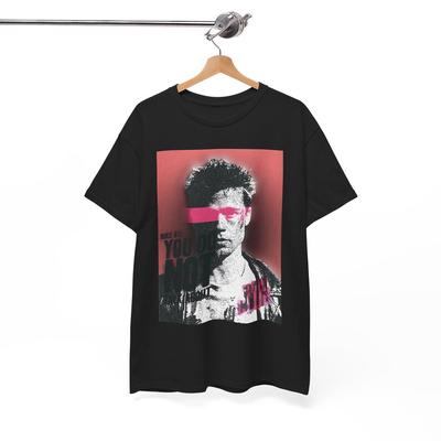 2026 Summer Fashion Trendy Tee Vintage Fight Club T-shirt _ Tyler Durden Graphic Tee Hip Hop Streetwear Oversized Tshirt