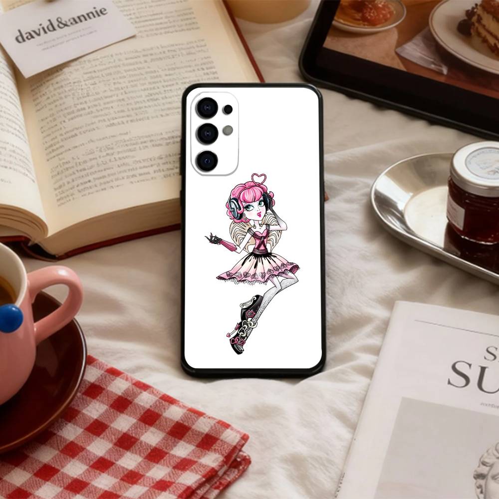 Comedy M-MonsterS Cartoon H-HighS Phone Case For Samsung S 25,24,23,22,30,21,10,9,Ultra,Plus,Lite,FE,4,5 G Soft Black Case
