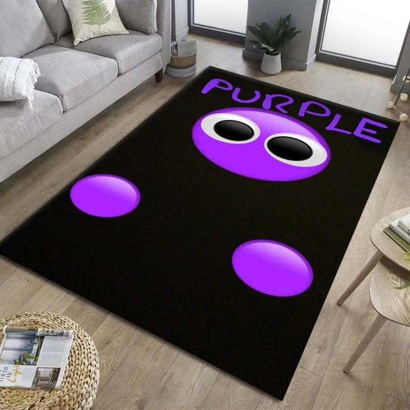 

Horror Game R-Rainbow Friends Cartoon Килимок, килимок для дому, вітальні, спальні, дивана, килимок, дитячий нековзний килимок 40cm x 60cm