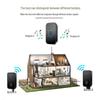 Battery-Free Wireless Doorbell with Remote, Long-Range Call Button for Home and Elderly Use