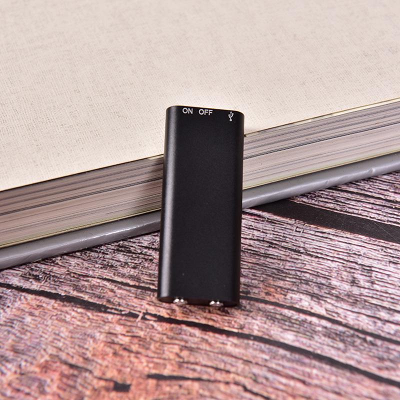 1Pc Portable Mini Audio Recorder Voice Activated Listening Device 96 Hours 8Gb