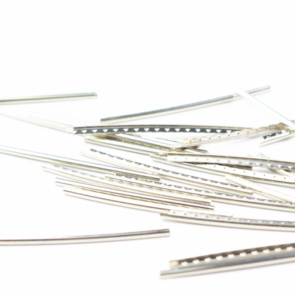 Electric Guitar Fret Alloy Fret Wire Set for Guitar Fretboards and Bass Guitar Parts Accessories Wire, Copper-Nickel