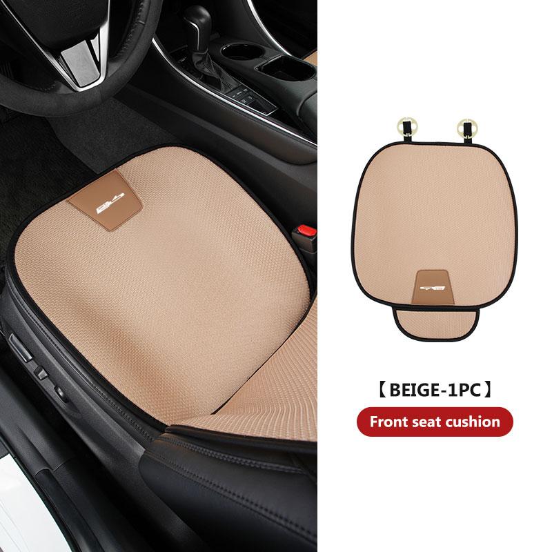 Car Ice Silk Seat Pad Breathable Mat Lumbar Support Mat Accessories For KIA Rio K5 K2 Sportage Ceed Sorento Picanto Stinger Soul QD2