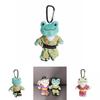 Cute Kimono Smiling Big Eyes Frog Plush Toy Keychain Pendant For Backpack Decor
