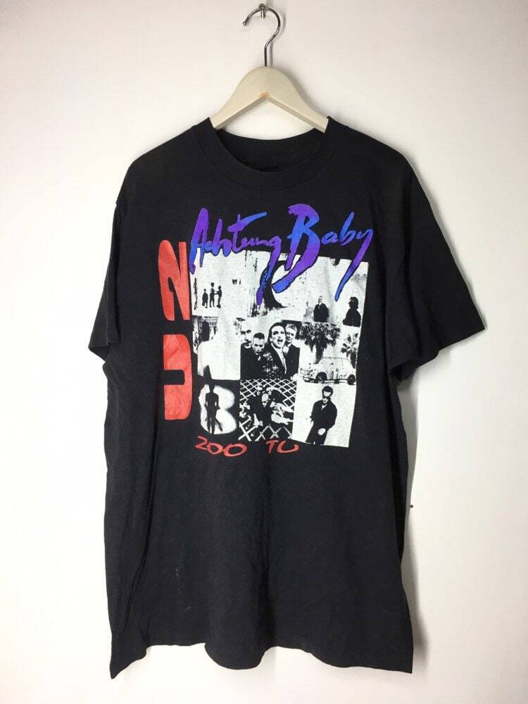 U2 Band Shirt U2 Band Cotton Black Unisex T-shirt S5XL VN1530 L