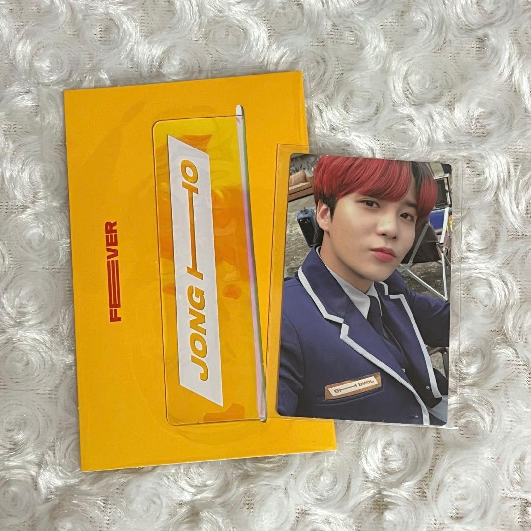 [Б/У] ATEEZ Чонхо Карточка для обмена MD FEVER часть1 Бейдж