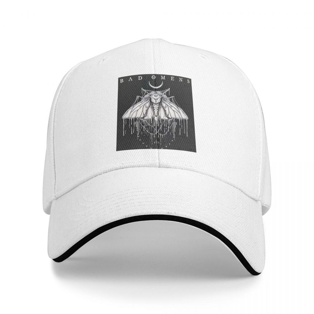Bad Omens Red Logo Baseball Caps Snapback Baseball Hats Breathable Casual Casquette Outdoor Unisex