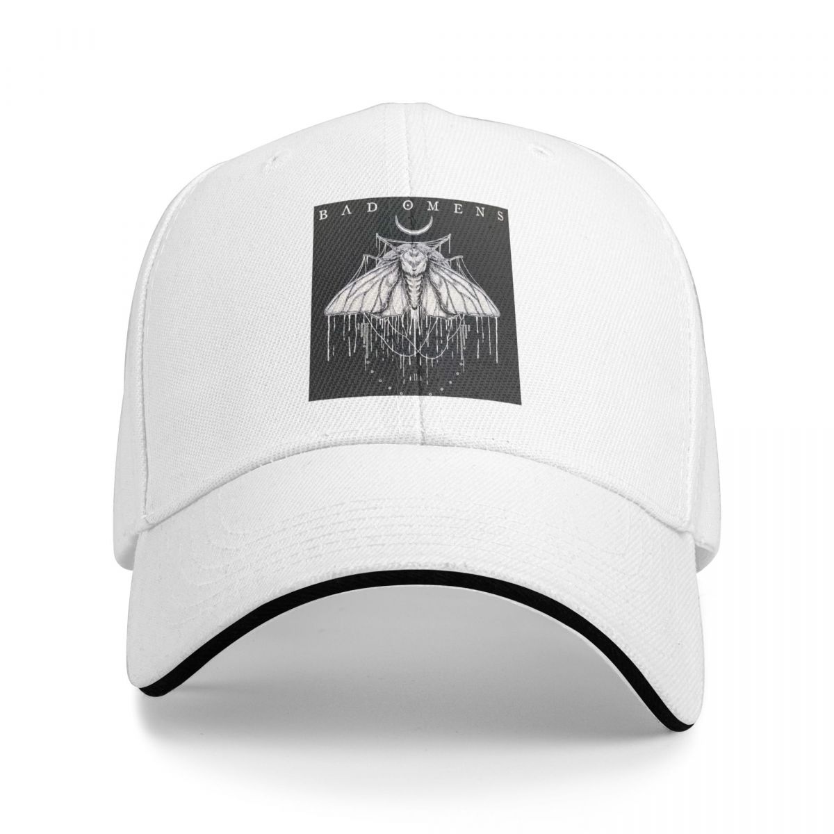 

Кепки Bad Omens с красным логотипом, Snapback, Бейсболки, Дышащие, Повседневные, Кепки, Для улицы, Унисекс One Size