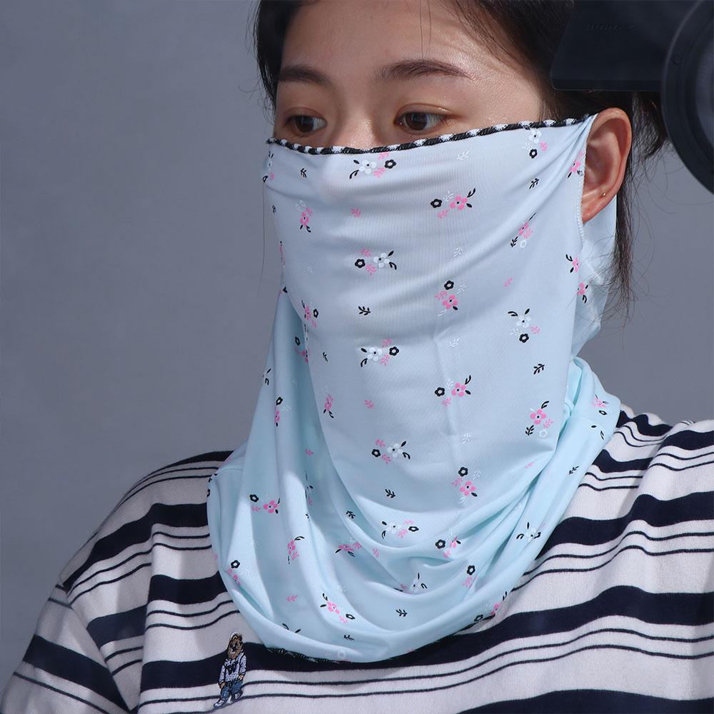 Outdoor Face Shield Face Gini Mask Summer Sunscreen Mask Womne Neckline Mask Driving Face Mask