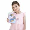 Unicorn Cartoon Lock Plush Notebook - Cute Diary for Students, Girls' Gift