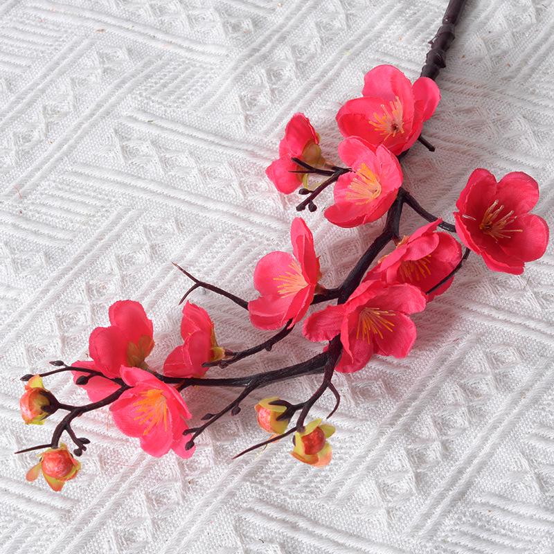 High-End Artificial Plum & Peach Blossom Wedding Decoration