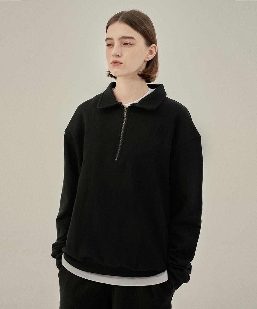 Garry Rudder Flawless Sweat Half-Zip Black L