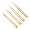 4Pcs Taper LED Candle Light Warm Light Battery Operated Electronic Candle Lamp Flameless Long LED Candle Lamp