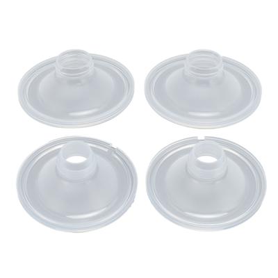 2pcs Wearable Pump Shield Accessory Replacement Liquid Silicone Large Wearable Pump Flange for Kmaie