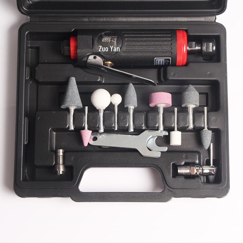 High-Speed Air Grinder and Polisher Kit for Tire Repair and Engraving