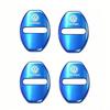 Zinc Alloy Car Door Lock Buckle Cover Protective Covers For VW GTI Polo Golf Passat Scirocco Tiguan Jetta T-ROC Touareg Taigo CC