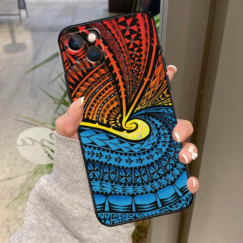 

Traditional Hawaiian Island Pattern Case For iPhone 17 Pro Max 16 15 13 12 11 14 Pro Max Plus 13 12 Mini 16e 17 Air Back Cover iPhone 13Pro MAX