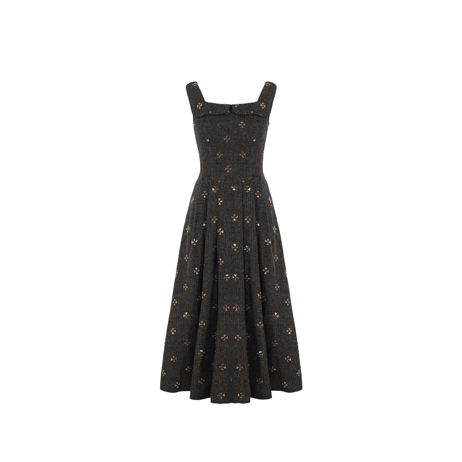 Французское платье-комбинация Осень/Зима 2025: Элегантное и милое стилистическое очарование для миниатюрных фигур Extra Large