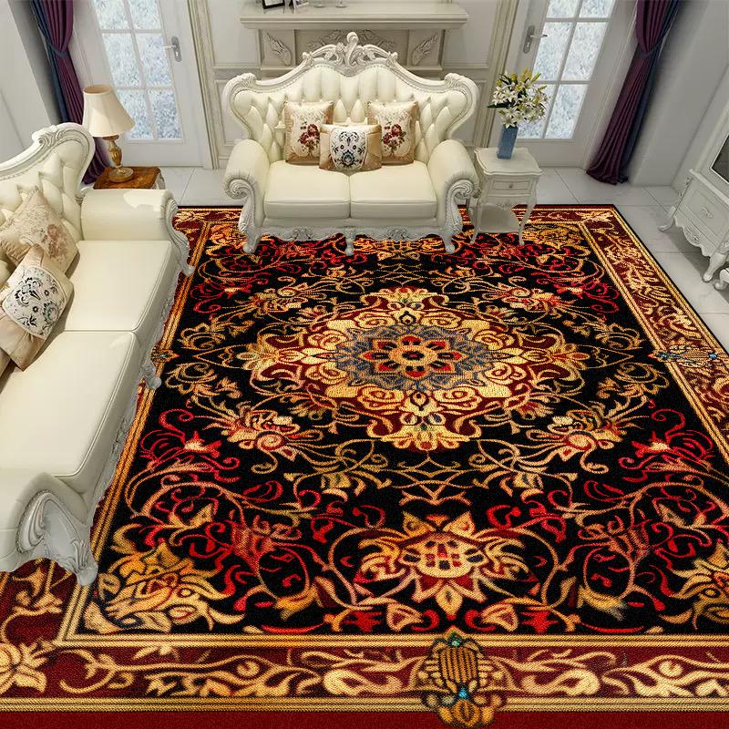 Luxury Persia Large Area Rugs for Living Room Decoration Home Sofa Area Carpet Bedroom Cloakroom Non-slip Floor Mat Customizable
