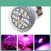Luce di Crescita Full Spectrum 28 LED per Idroponica con Attacco E27 Gu10 E14 Ideale per Giardini Indoor