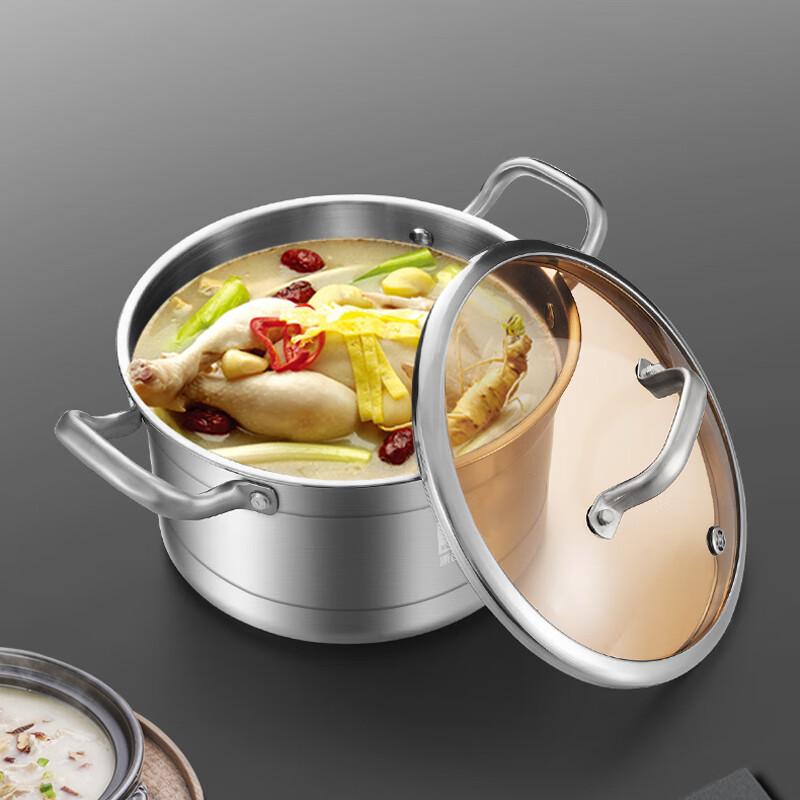 KOMBACH New European Style 304 Stainless Steel Soup Pot