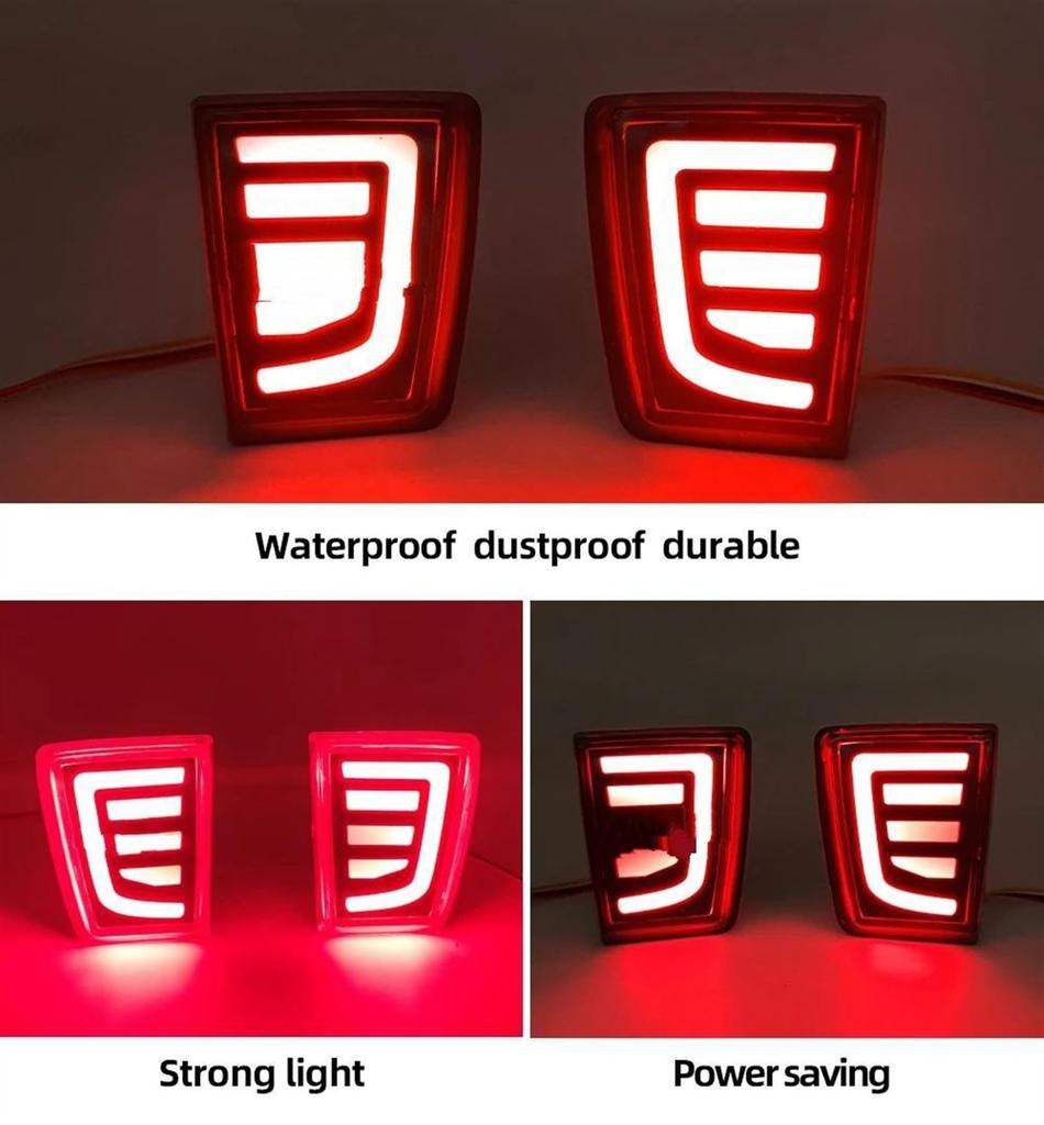 Tail Lamp Car Rear Bumper Reflector Tail Brake Turn Signal General Pajero V97 V98