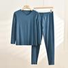 TINSINO Cationic Double-Sided Fleece Seamless Thermal Underwear Set