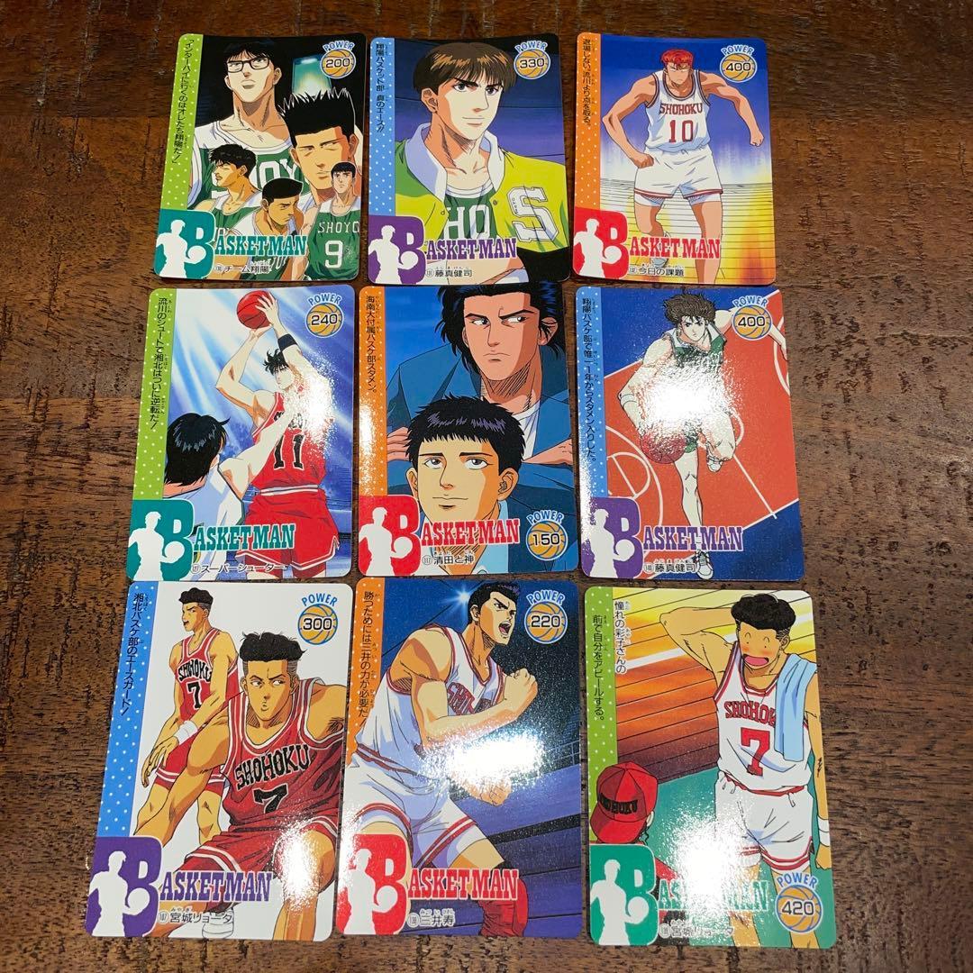 [Good condition] Slam dunk cards SLAM DUNK 16 pieces