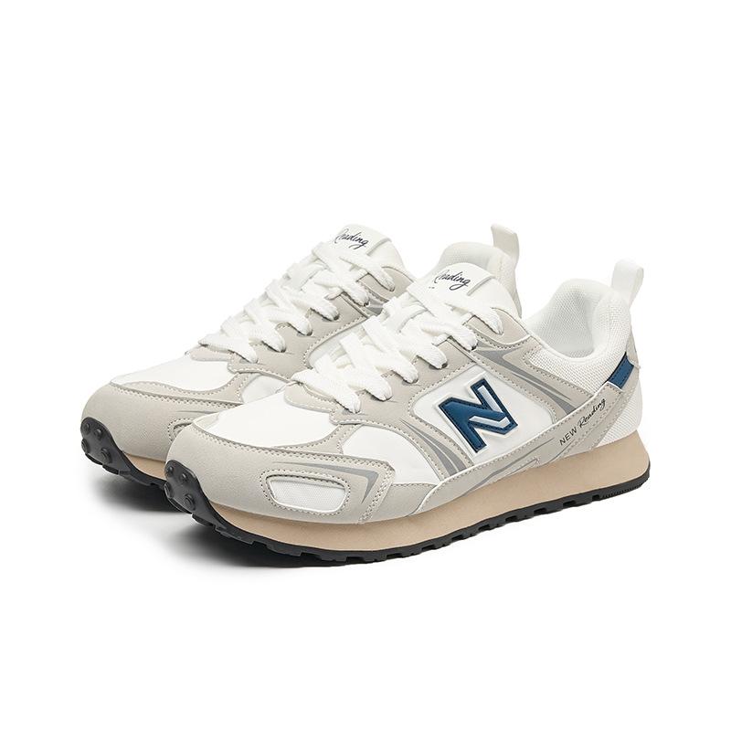 

Fashion retro German training shoes women s spring new flat-bottomed lace-up sports and leisure shoes versatile shock-absorbing dad shoes 45