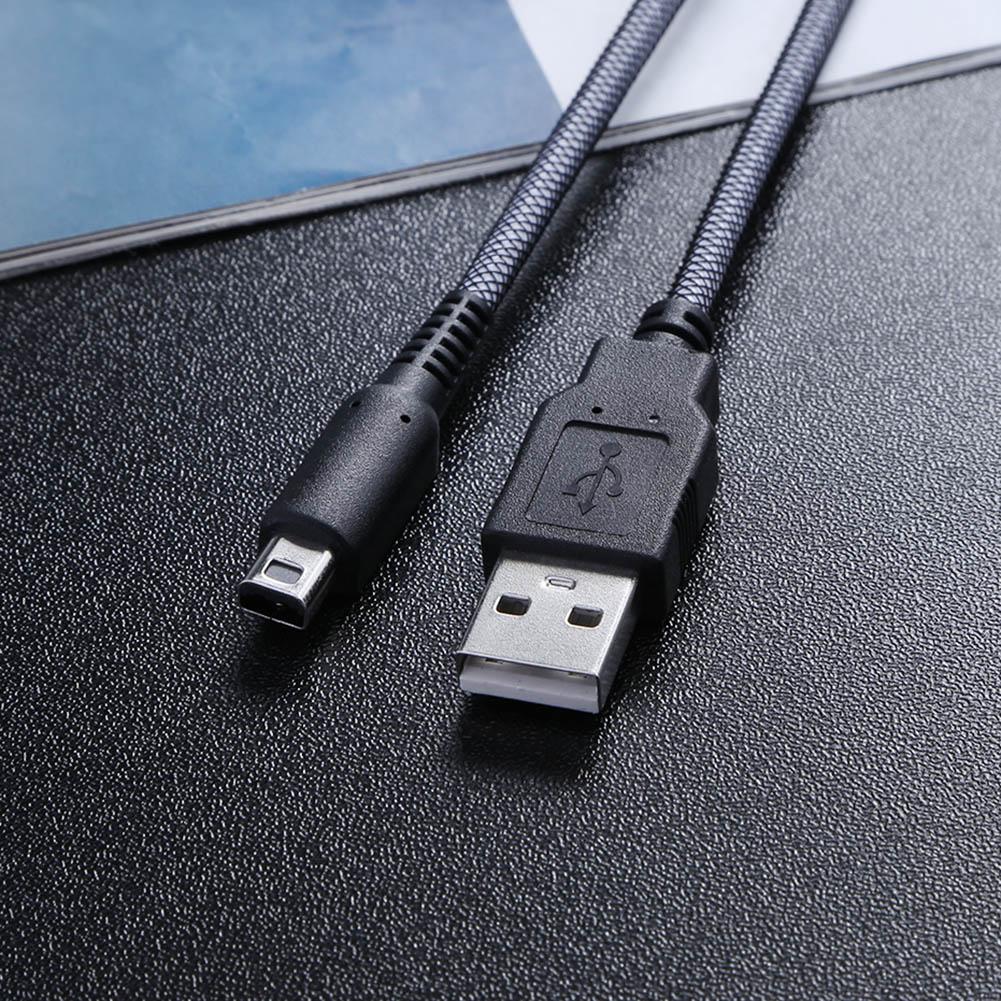 1.5m 24K Charger Charging Cable Cord USB Data Cable for Nintendo NDSI NEW 3DSXL 2DSLL 3DS
