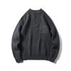 Japanese Retro Henry Collar Sweater for Men, Winter Half-High Collar Thick Knit, Export Quality, Casual Knitwear Jacket