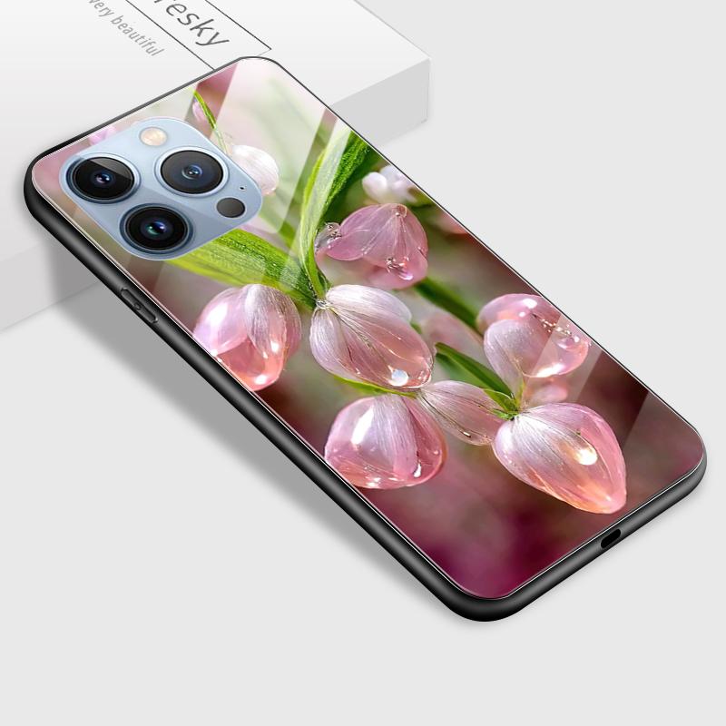 Tempered Glass Phone Case For Samsung A12 A16 A32 A53 S20FE S23 S25 Honor20 X6A 90Lite 9X Huawei Y9Prime2019 P30Lite Soft Edge Shockproof Smooth Shell