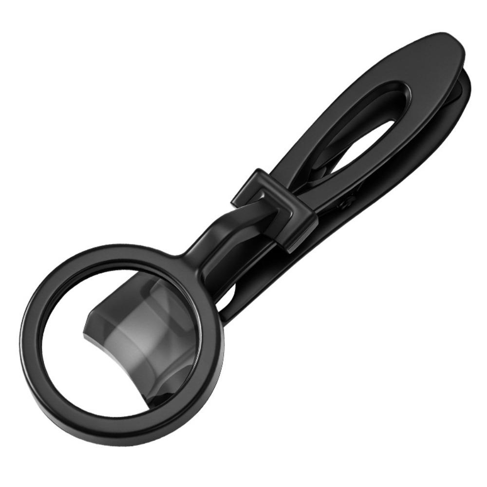 1Pc/Set Anti-splash Nail Clipper with Magnifying Glass Nail Clippers Cutter Trimmer  Trim Tools
