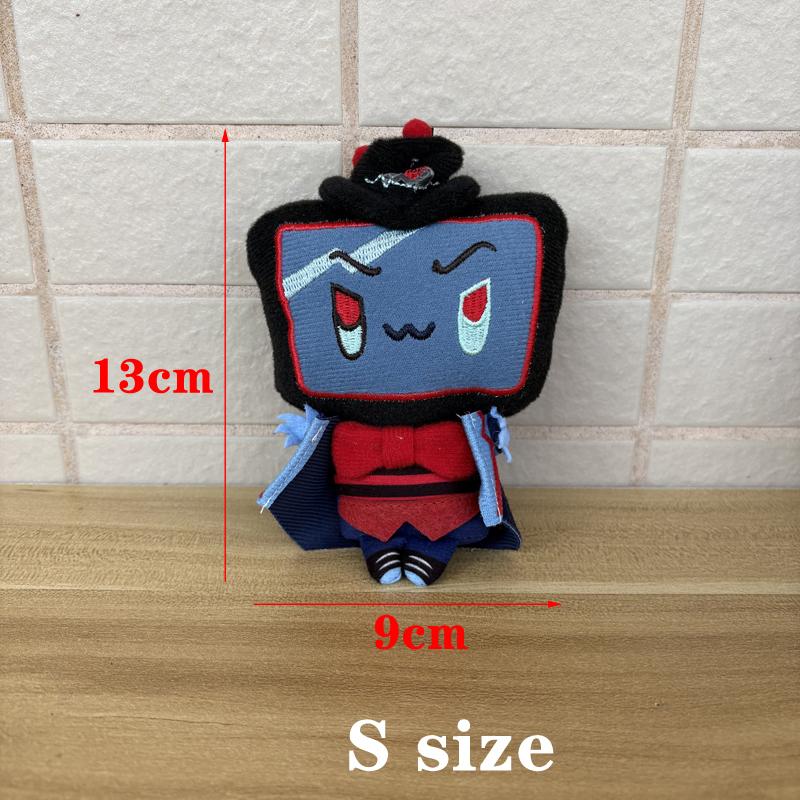 Neuestes Feiertagsgeschenk Familienstil Super Niedlicher Animationscharakter 3V Vox Plüschtiere Hazbin Cartoon Anime Hotel Plüschtier Puppe Dekor