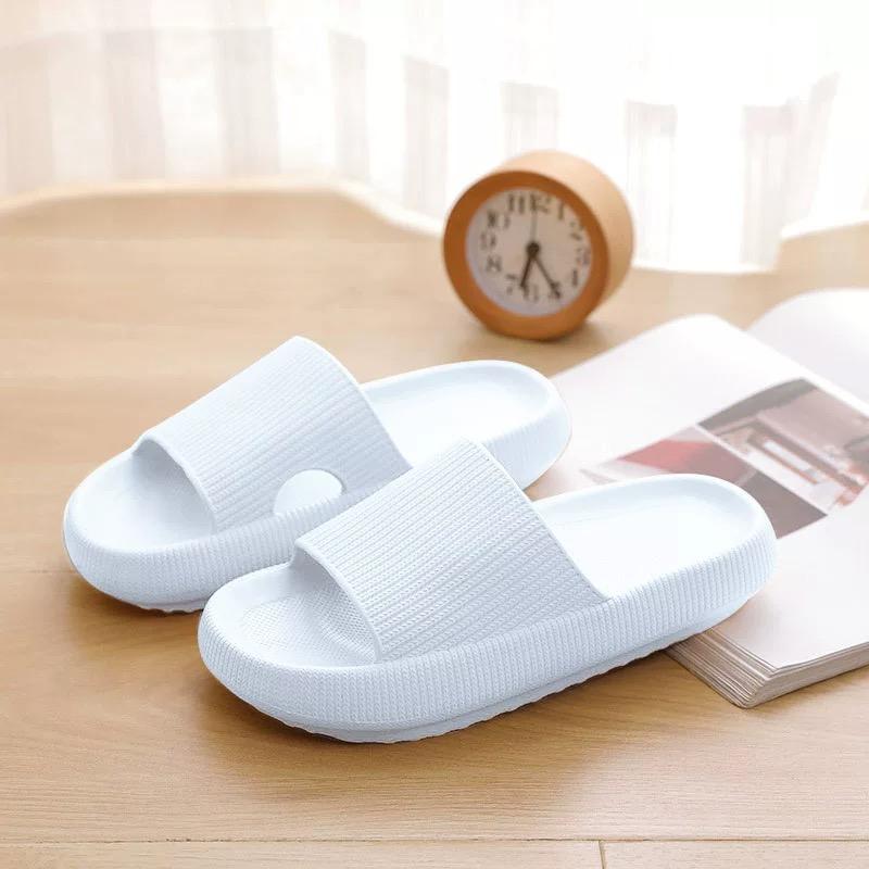 2024 Hot Sale  Non-slip Quick Drying Shower Sandals Bathroom Sandals Pillow Slippers  EVA Hotel Slide for Women and Men