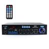 FM Mp3 Player 2*120W Audio Power AMP Bluetooth-Compatible Equalizer HiFi Class D Digital Mp3 Decoder Home Car Amplifier AC220V