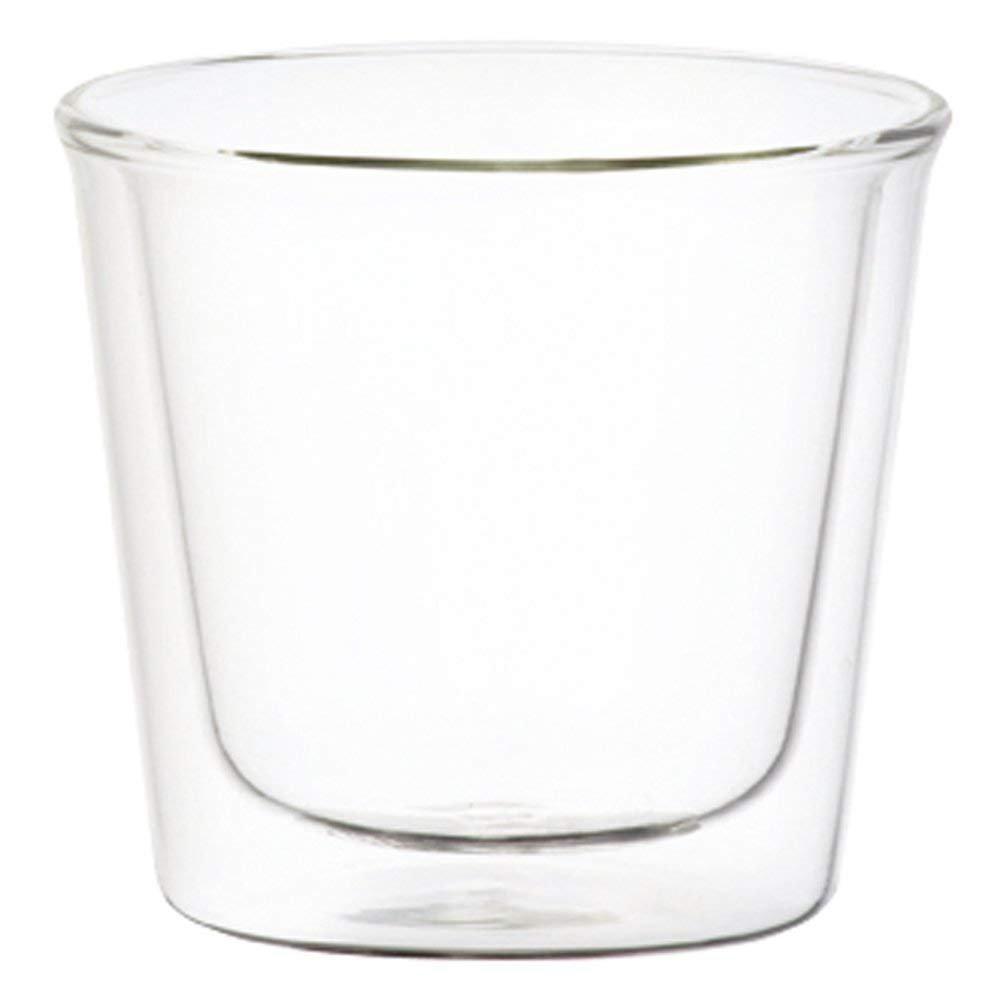 Kinto Sada 2 dvoustěnných litých sklenic na whisky o objemu 250 ml - (8,8 oz)