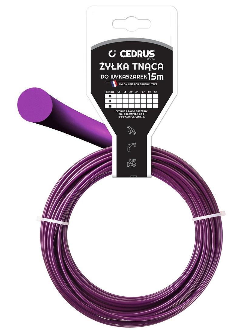 

Cutting Line 3.0/15M K Round Purple In005298Y