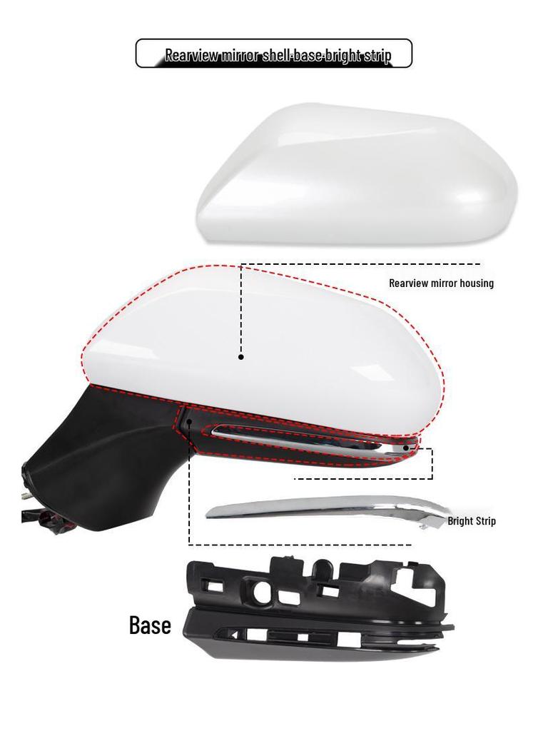 Toyota Camry (2018-2023 гг.) Корпус зеркала заднего вида и крышка поворотника