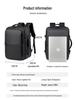 Men's Water-Resistant Business Travel Multifunctional Backpack