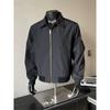 Trendy Men's Autumn High Street Lapel Baseball Jacket